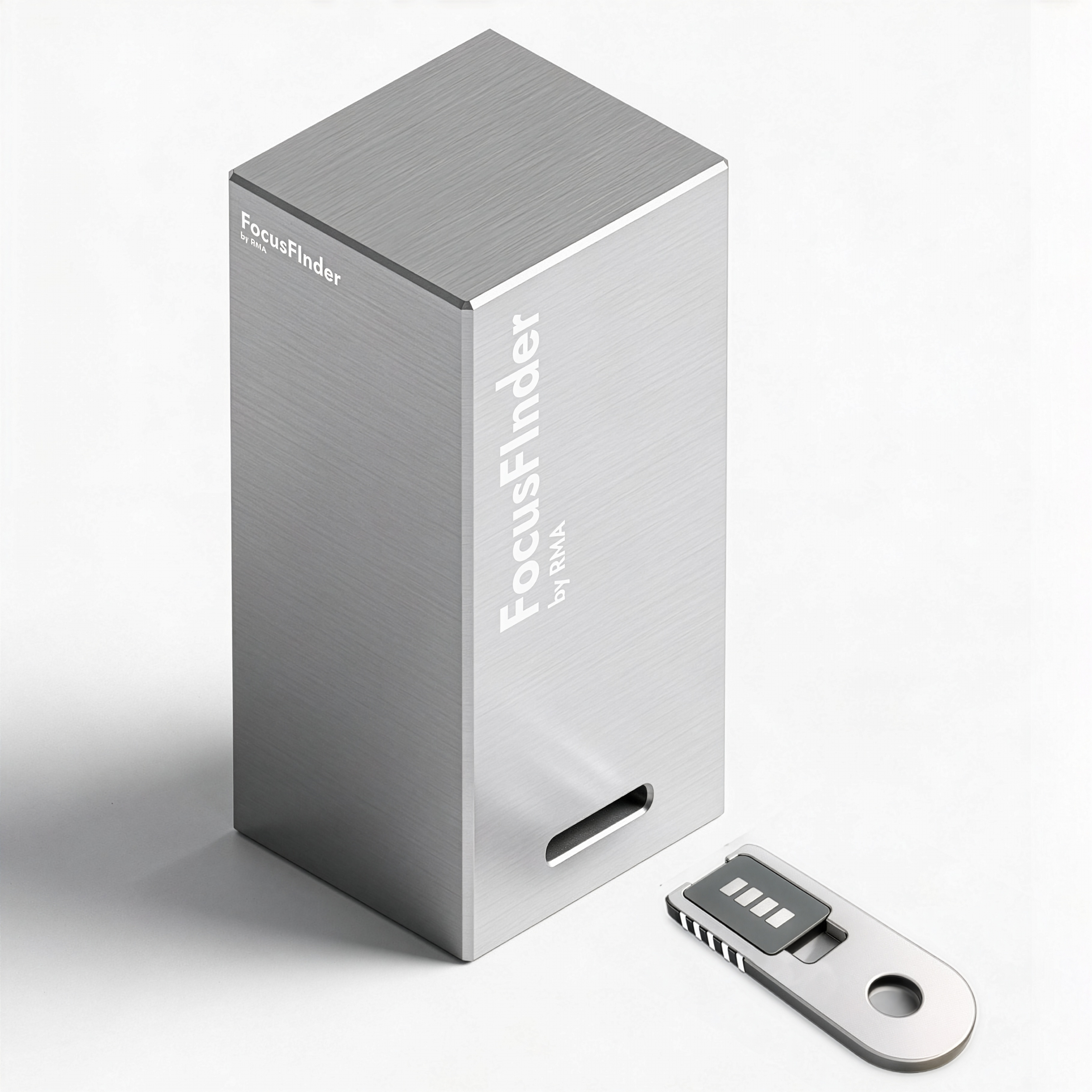 focusfinder.pro transport case and measurement key