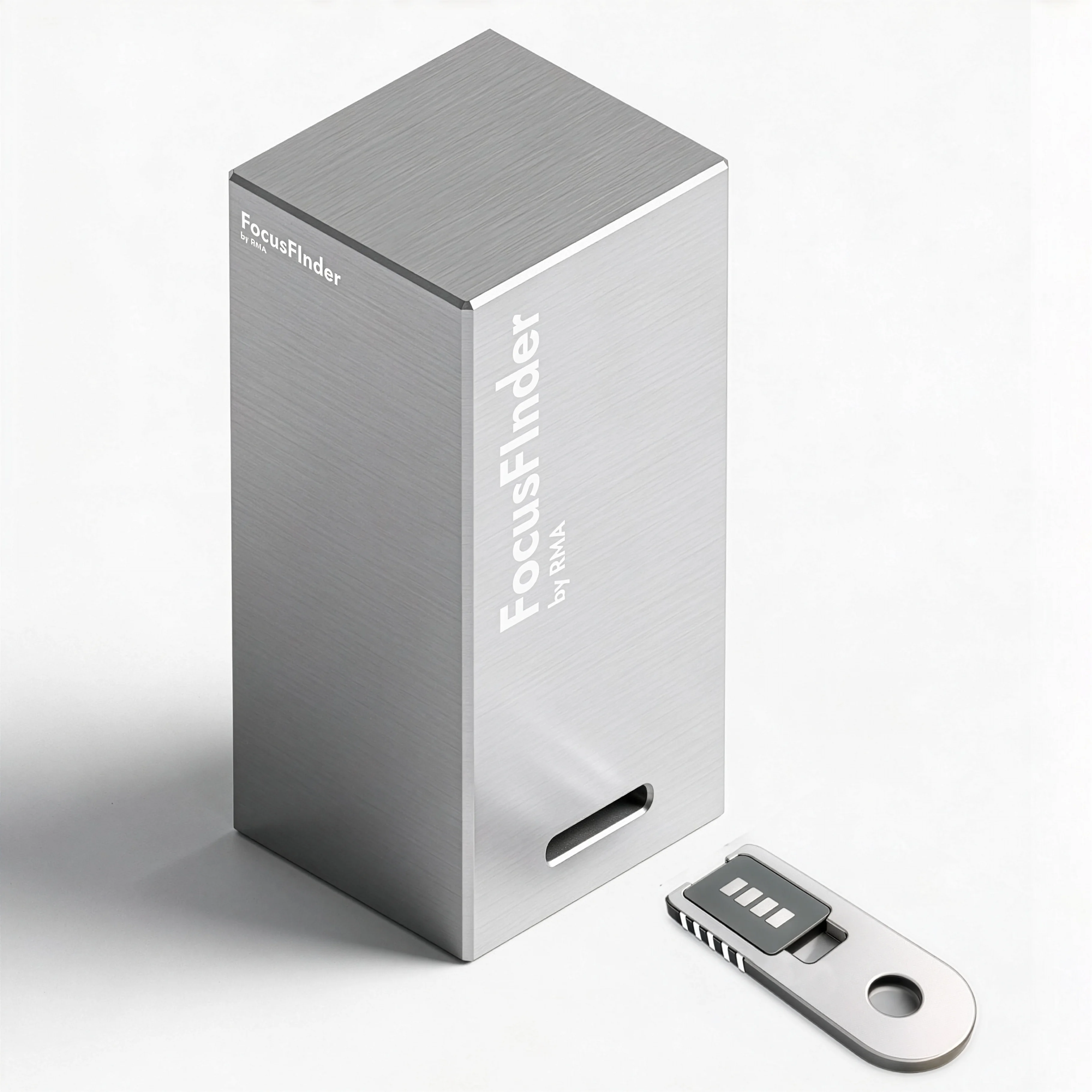focusfinder.pro transport case and measurement key
